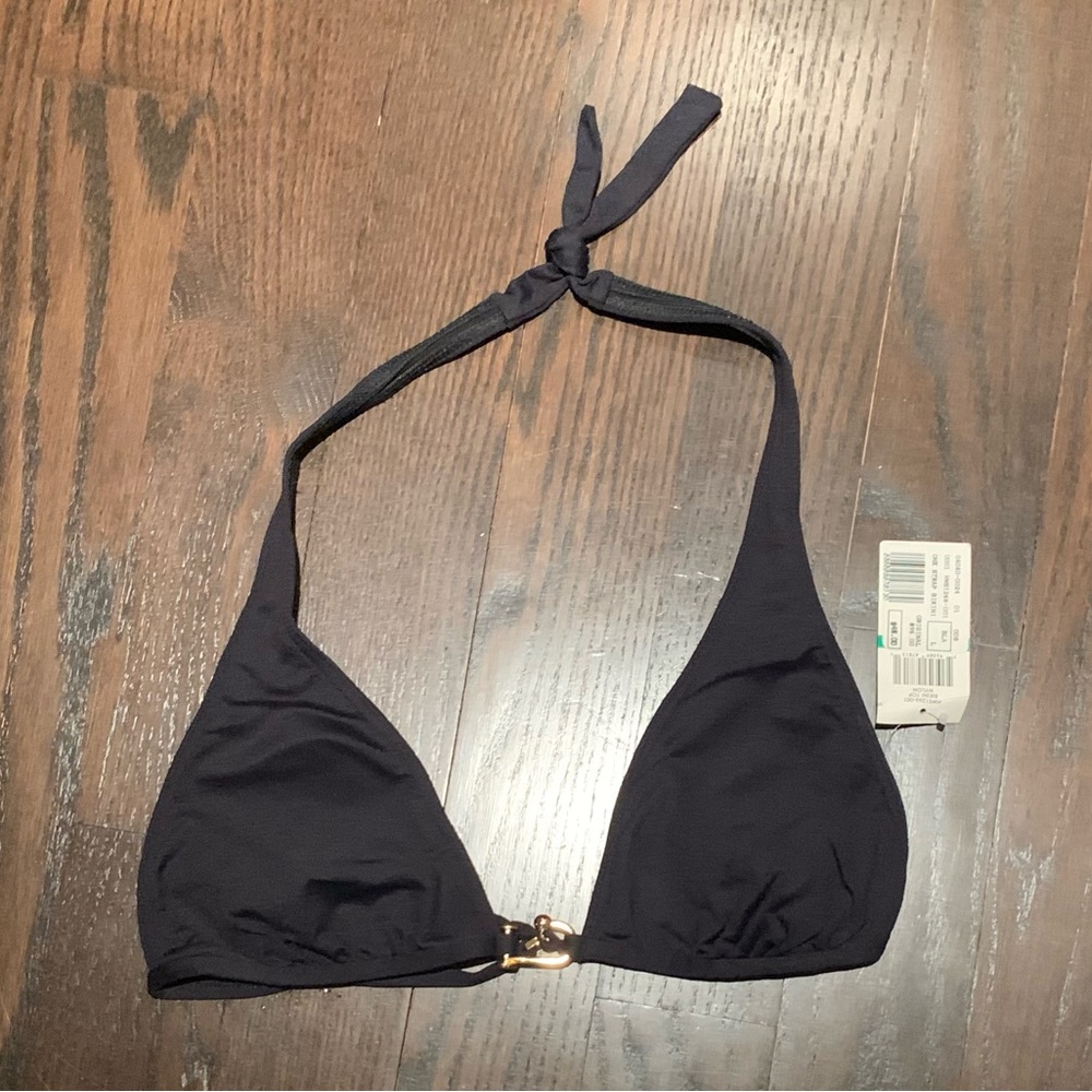 BCBG bikini swim top black L